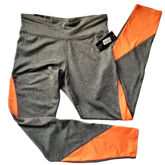 Energie Pants - SOLD! Energie Jr Slimming Heather/Orange Legging M